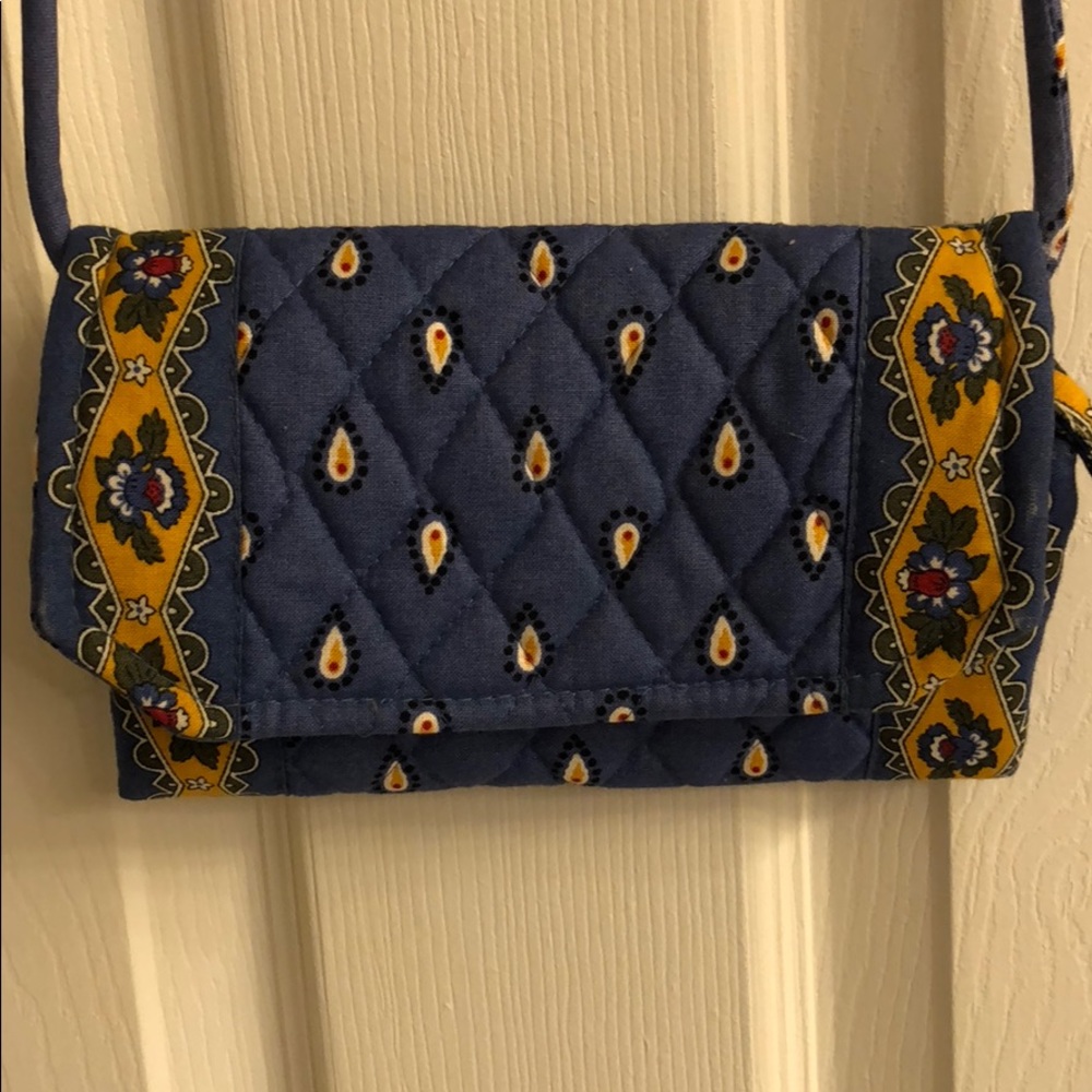 Vera Bradley crossbody wallet